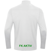 JAKO Power Zip Top White Junior (8623-00) FK Aktiv