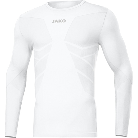 JAKO Longsleeve comfort 2.0 Hvit (6455-00)