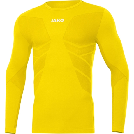 JAKO Longsleeve Comfort 2.0 Gul (6455)