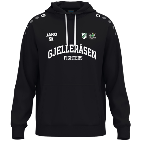 JAKO Hooded Sweater One Black Senior (6701-800) GIF