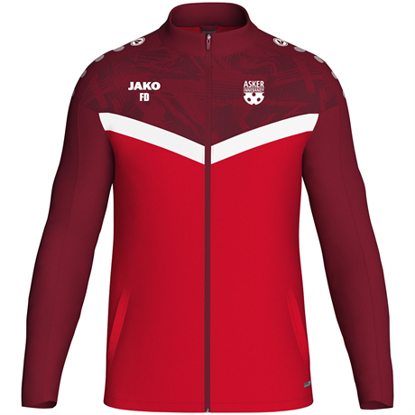 JAKO Iconic Jacket Red Senior (9324-103) Asker