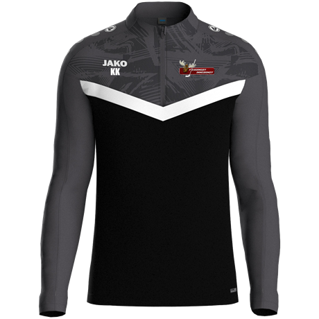 JAKO Zip-Top Iconic Black Senior (8624-801) Fjerdingby