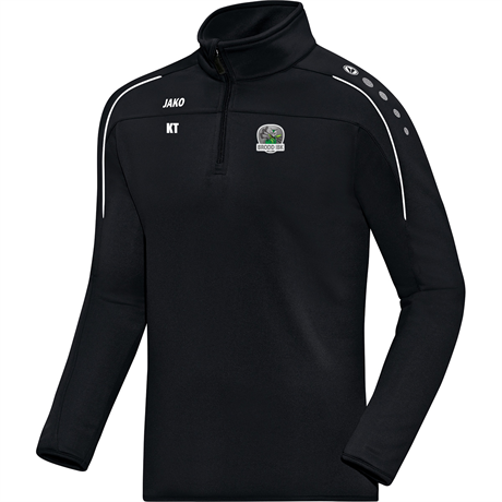 JAKO Classico Zip Top Black Senior (8650-08) Brodd