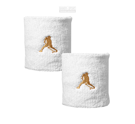 Fat Pipe Ace Wristband - 2pk White