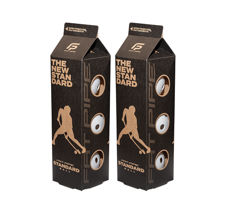 FatPipe Standard Balls 2 stk - 3 Pk Hvit