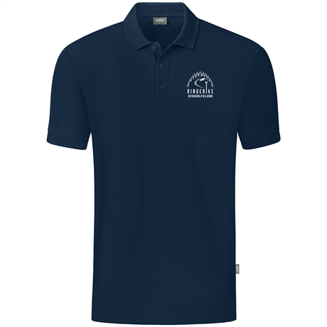 JAKO Polo Organic Seablue (C6320-900) RDG