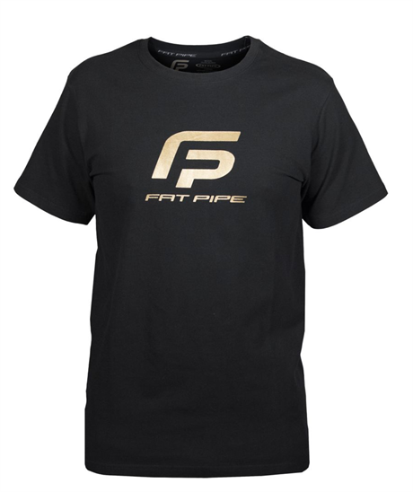Fatpipe Tim T-shirt Black Gold