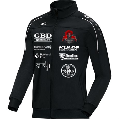 JAKO Classico Polyester Jacket Black Senior (9350-08) Brumunddal