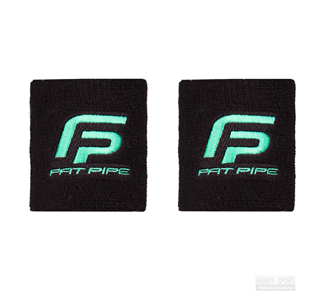 Fat Pipe Ley Wristband Black/Mint 2-pk 