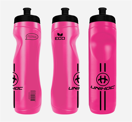 Unihoc Eco vannflaske - 0.9L Pink
