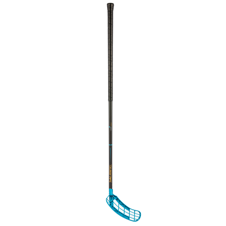 Salming P-Series Carbon IMPACT Pro 27 Black - Q1 Touch+ Blue