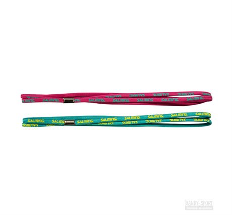 Salming Twin Hairband set 2-pk pink/coral green 