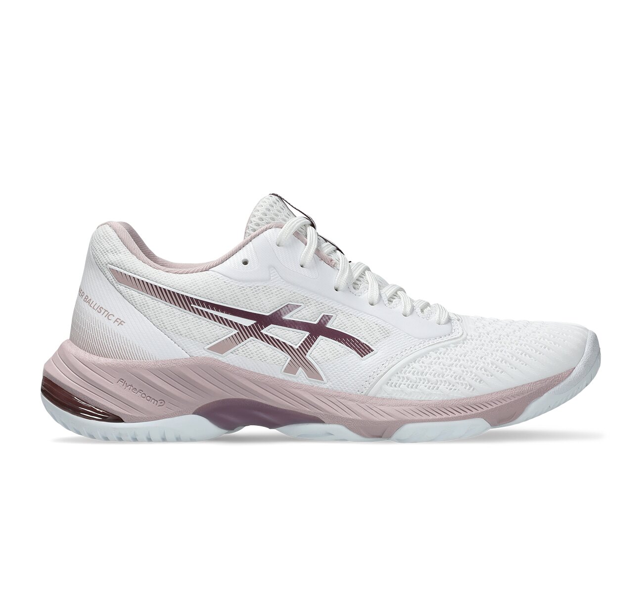 Asics Netburner Ballistic FF White/Watershed Rose Dame