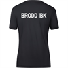 Jako Shirt Team Sort Dame (4233-08) Brodd