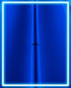 Salming Q1 Powerlite Aero 27 - THE NEON BLUE/WHITE