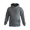 Fatpipe Gareth Hooded Shirt Dark Mel Grey