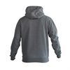Fatpipe Gareth Hooded Shirt Dark Mel Grey