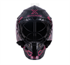 Oxdog Xguard Goalie Helmet Black/Bleach Red Senior