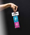 Zone Wristband PRIZM 2-pack CYAN/MAGENTA
