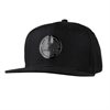 Oxdog Deep Flat Cap Black